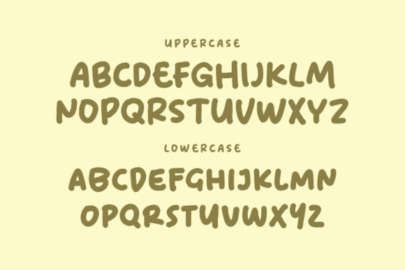 Picknick Font font preview - 5