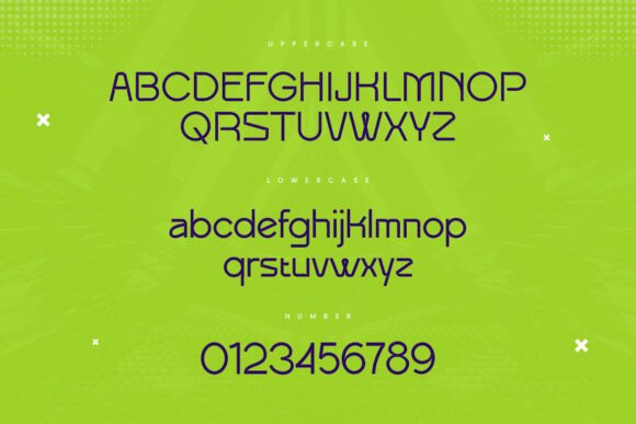 Pixiom Font PNG with transparent background - Preview 1