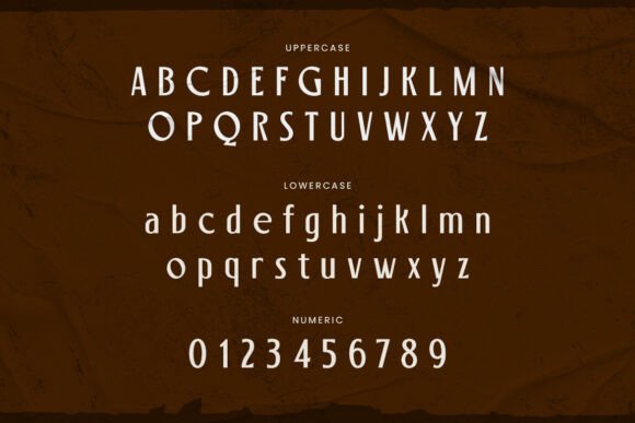 Protego Font PNG with transparent background - Preview 1