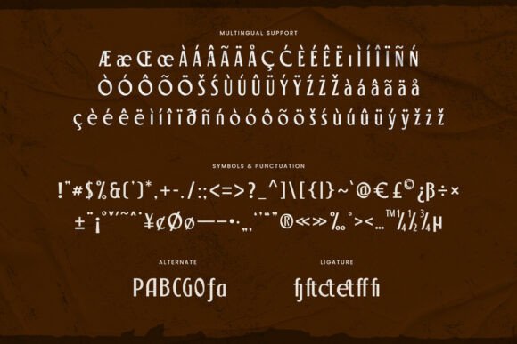 Protego Font PNG with transparent background - Preview 2