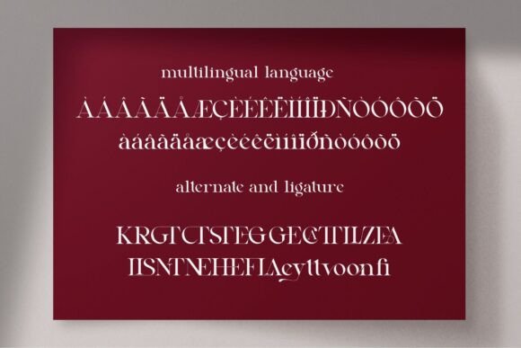 Qealiz Font PNG with transparent background - Preview 5