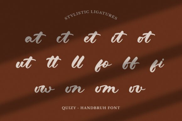 Quizy Font PNG with transparent background - Preview 2