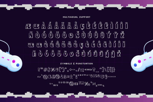 Rolegict Font PNG with transparent background - Preview 2