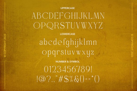 Rolesster Font font preview - 1