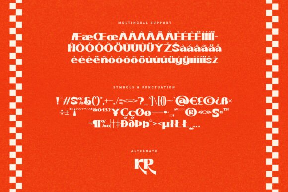 Romear Font PNG with transparent background - Preview 2
