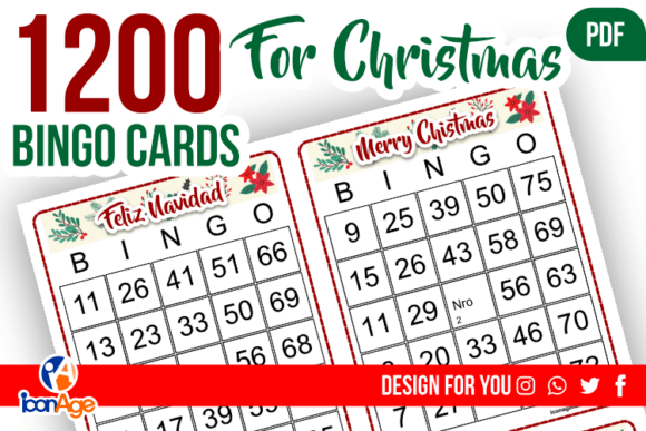 Bingo Card for Christmas (Navidad)