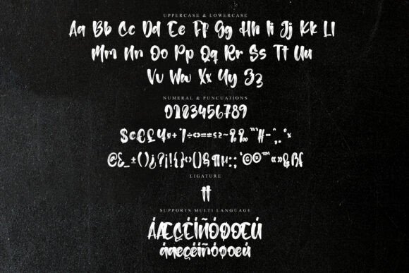 Brush Master Font - Preview 5