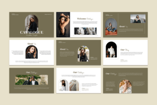 Catalogue - PowerPoint Template Graphic by IqsiartStudio · Creative Fabrica