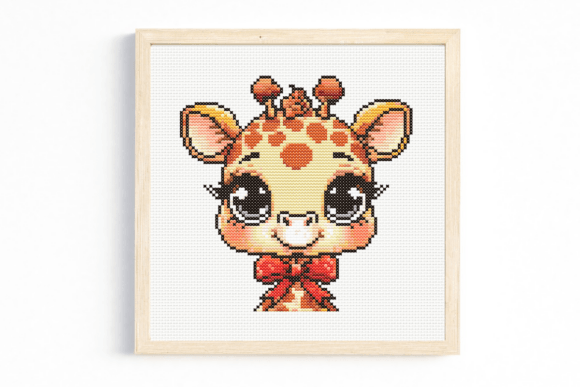 Cute Giraffe Cross Stitch Pattern