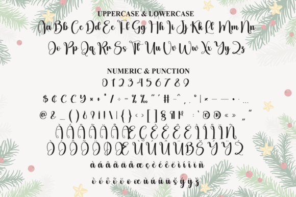 December Font - Preview 6