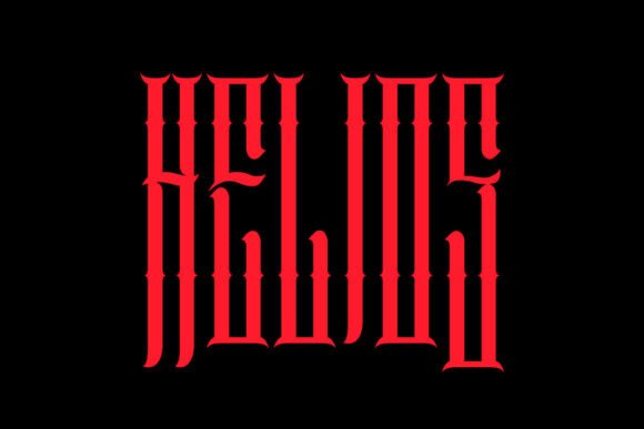 Demonics Font - Preview 1