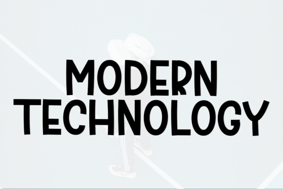 Digital Modern Font - Preview 6