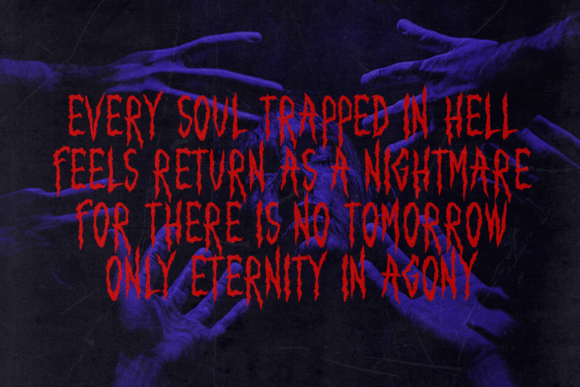 Hellmark Font - Preview 1
