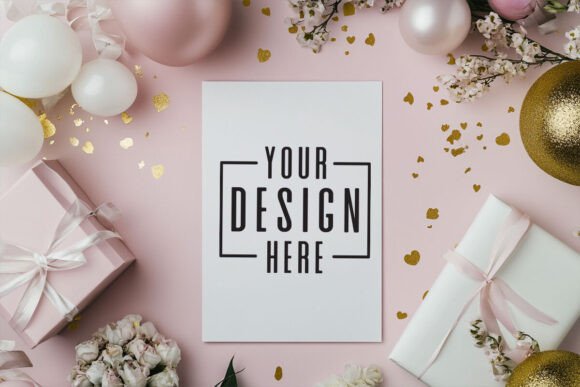 Invitation Card Mockup