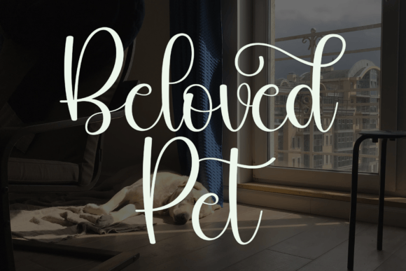 Labradors Font PNG with transparent background - Preview 6