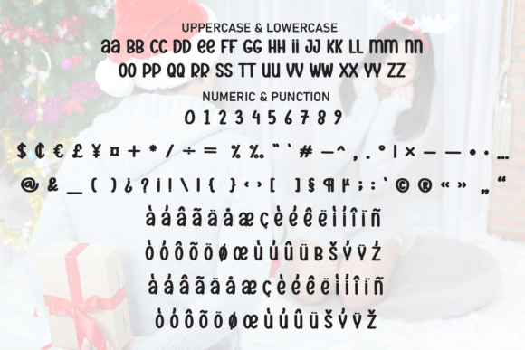 Merry Moments Font PNG with transparent background - Preview 6