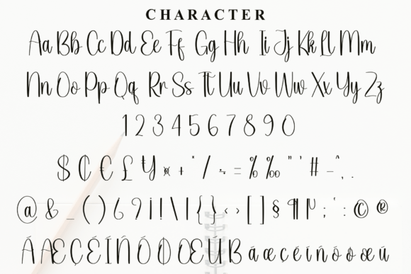 Onderfull Font PNG with transparent background - Preview 4
