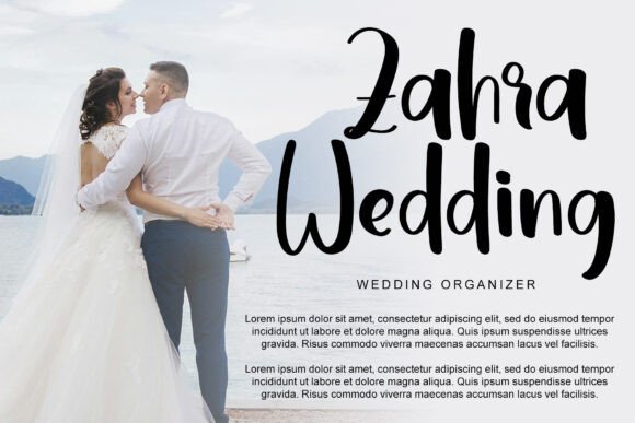Alphabet Written Font - Preview 4