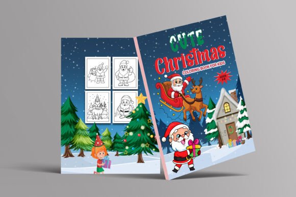 Amazing Santa Claus Coloring Book Cover