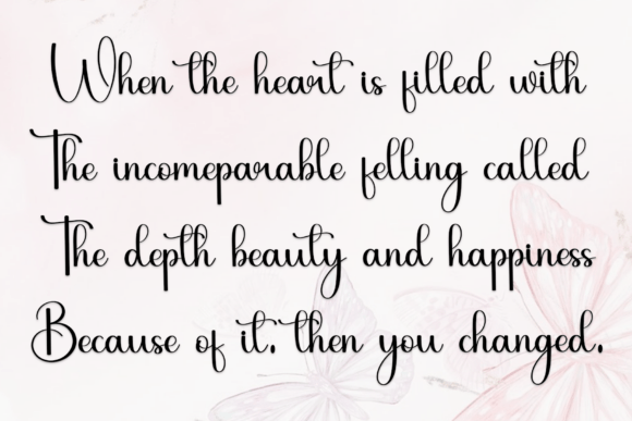 Beauty Font - Preview 6
