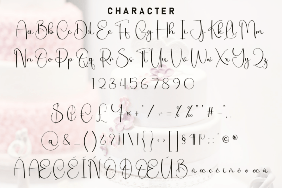 Birthday Thinking Font - Preview 4