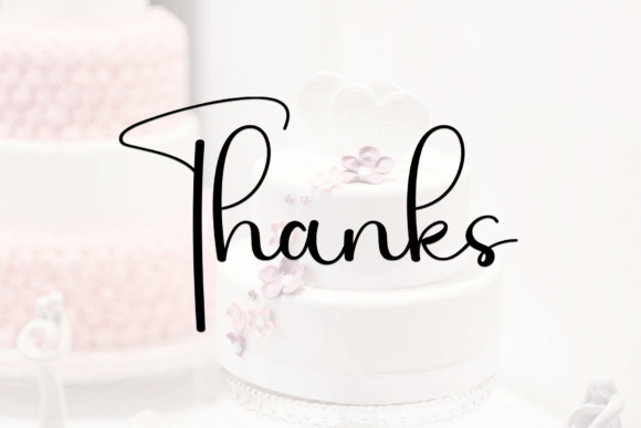 Birthday Thinking Font - Preview 5