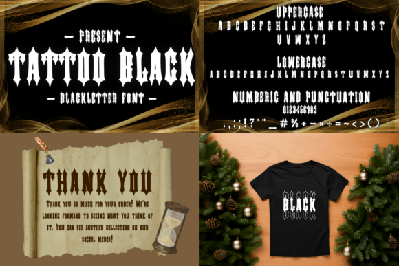 Blackletter Bundle Font - Preview 1