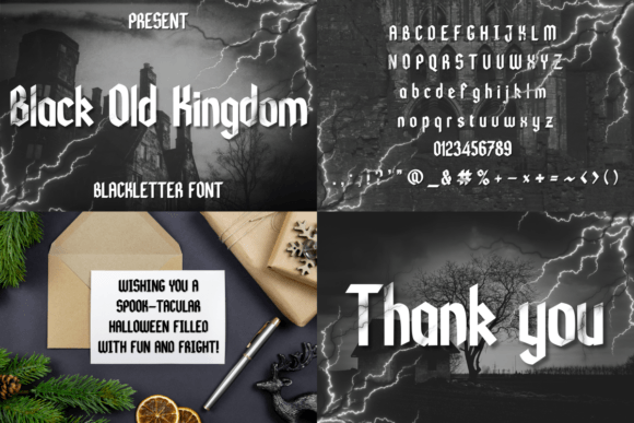 Blackletter Bundle Font - Preview 2