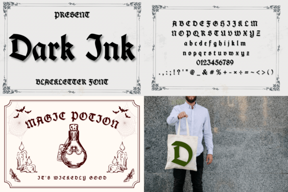 Blackletter Bundle Font - Preview 3