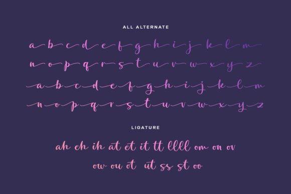 Botigood Script Font - Preview 6