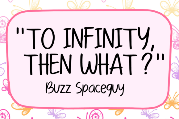 Butterfly Handwriting Font - Preview 1