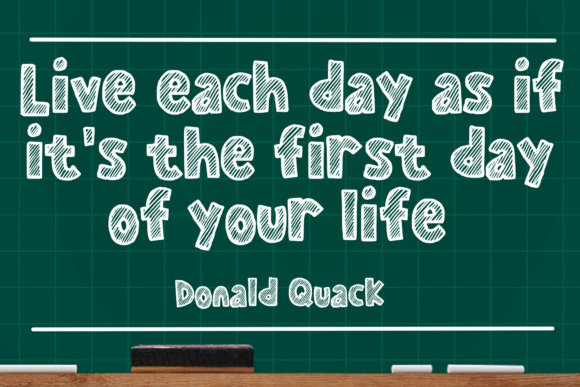 Chalk Sketch Font - Preview 2