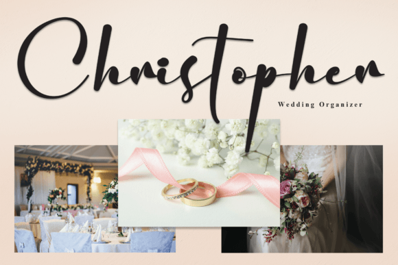 Chasing Christmas Font - Preview 3
