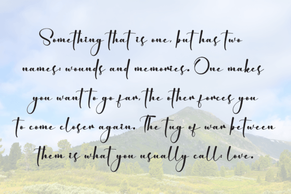 Chasing Christmas Font - Preview 5