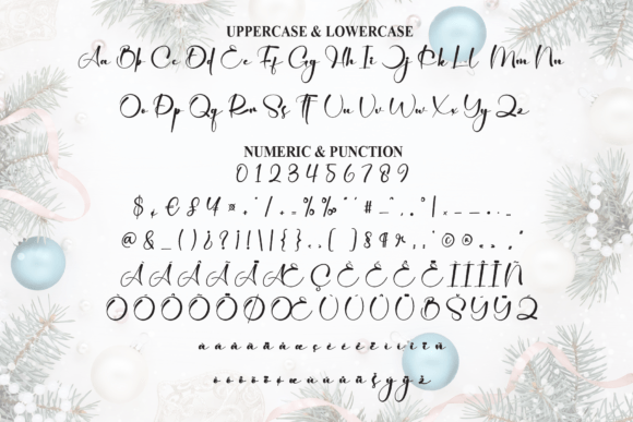 Chasing Christmas Font - Preview 6