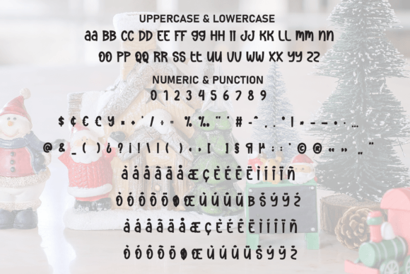Christmas Miniature Font - Preview 6