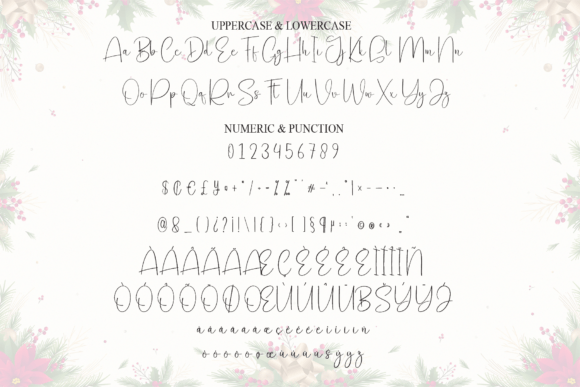 Christmas Vintage Font - Preview 6