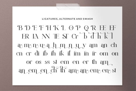 Crelist Font - Preview 6