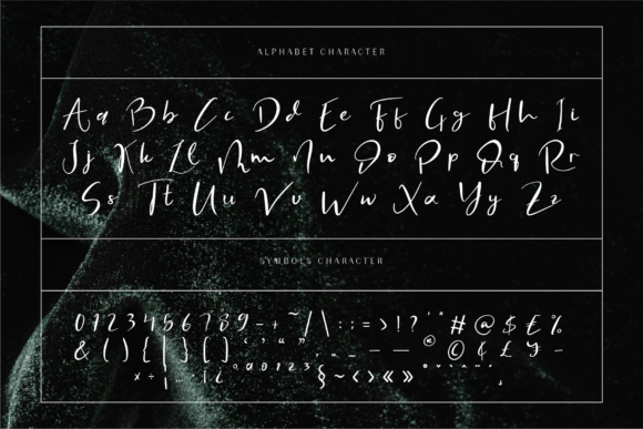 Cyrene Syla Font PNG with transparent background - Preview 1