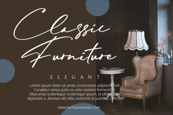 Dalli Signature Font PNG with transparent background - Preview 3