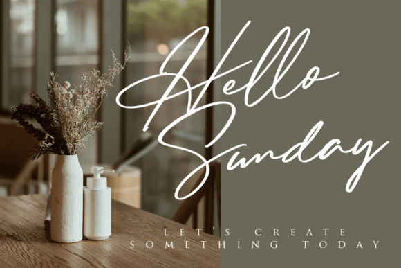 Dalli Signature Font PNG with transparent background - Preview 4