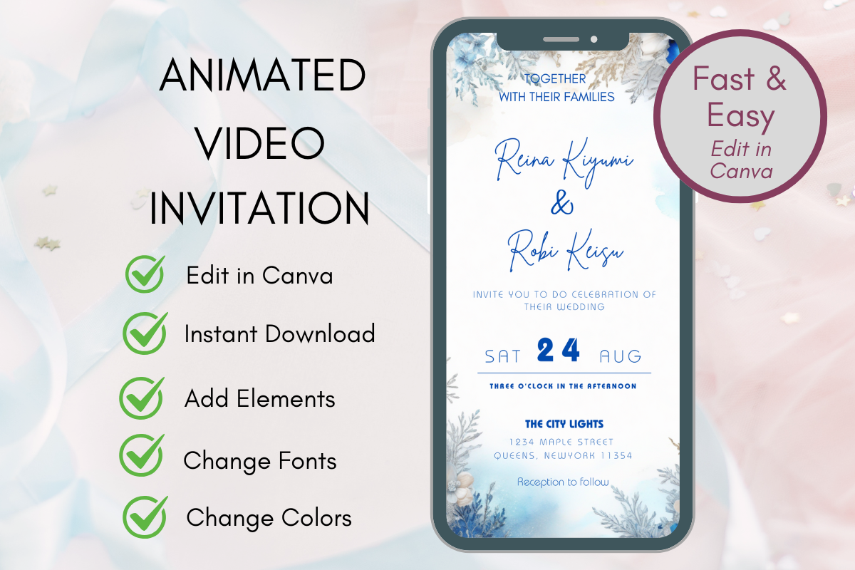 Digital Animation Video Template Canva