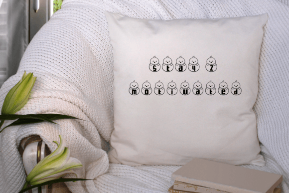 Easter Egg Chicks Font - Preview 2