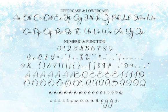 Frosty Font - Preview 6