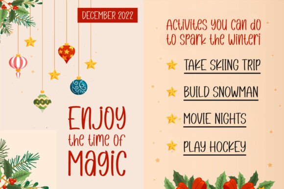 Gingerbread Font - Preview 4