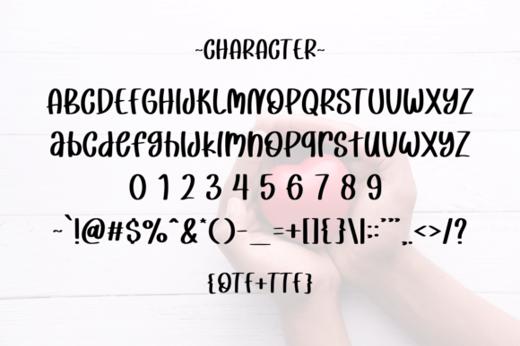 Heart Beats Font - Preview 2