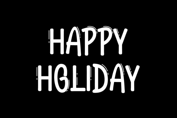 Holiday Christad Font - Preview 1
