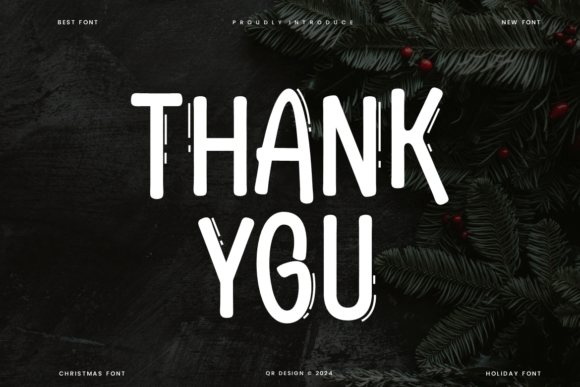 Holiday Christad Font - Preview 4