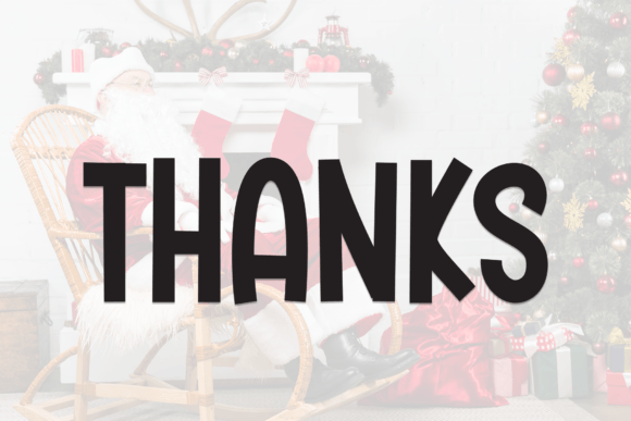 Home Santa Font - Preview 6