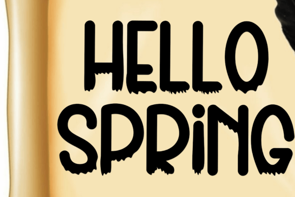 Horror Snowing Font PNG with transparent background - Preview 3